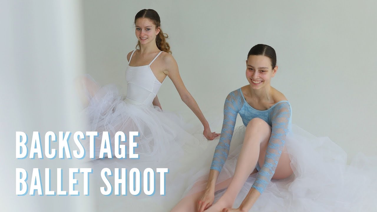 Ballet shoot. Backstage. Chocolate Patris Glenco