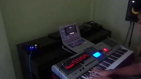 My First recording with Mainstage 3.