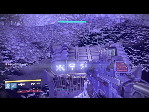 Destiny-Opening Taken Consumption Dreadnaught Chest