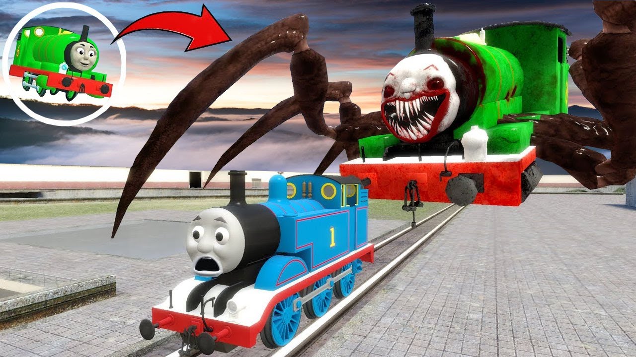 Choo Choo Charles vs Choo Choo Thomas in Garry's Mod