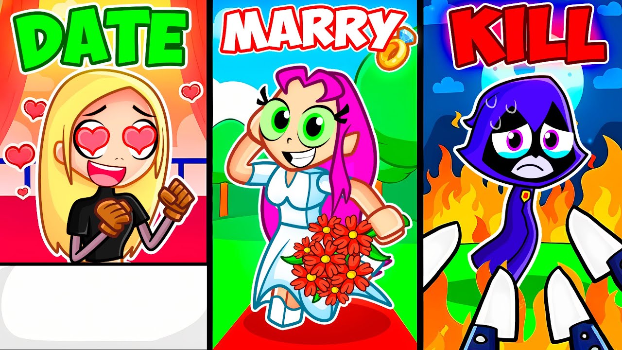 DATE MARRY KILL WITH MY CRAZY FAN GIRLS... - YouTube