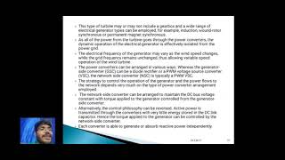 Lecture on: Grid connected PMSG and SCIG based Wind energy Conservation Systems