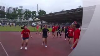 Captain's Ball, Women - TTC vs EAST - Inter College Games 2017 screenshot 1