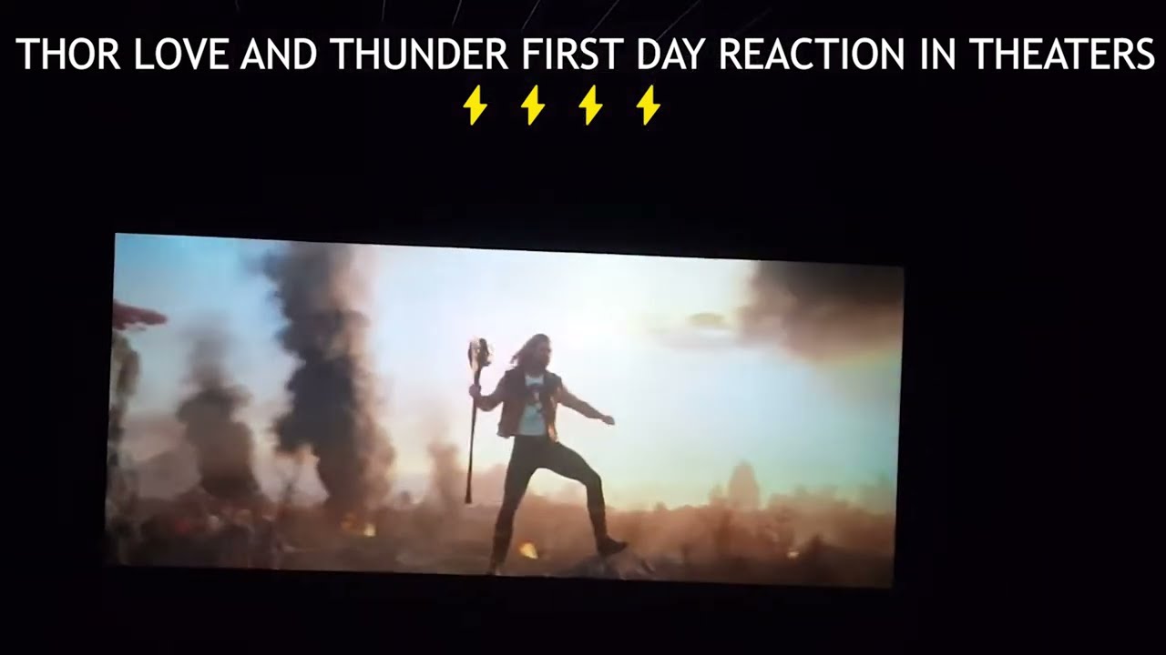 Thor love and Thunder ⚡Theatre Reaction 🔥 || Audience Reaction 😍 || Thor Intro