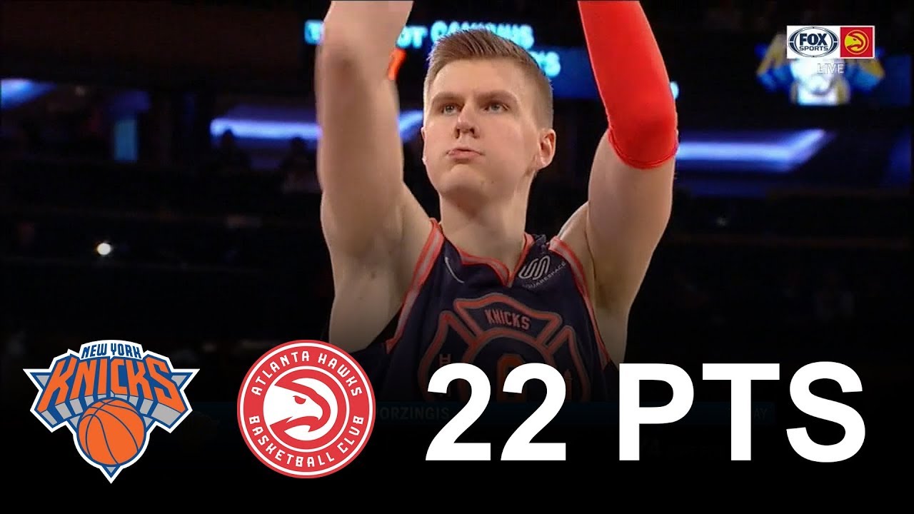Kristaps Porzingis Full Highlights 2018.02.03. vs Hawks - 22 Pts, 8 Rebs, 5 Blks