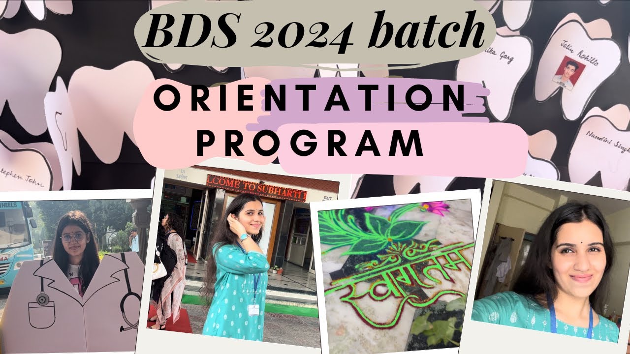 Orientation Program || BDS 2024 batch || Subharti Dental college ...