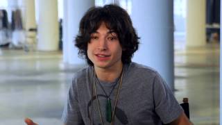 Trainwreck: Ezra Miller Donald Behind the Scenes Movie Interview | ScreenSlam