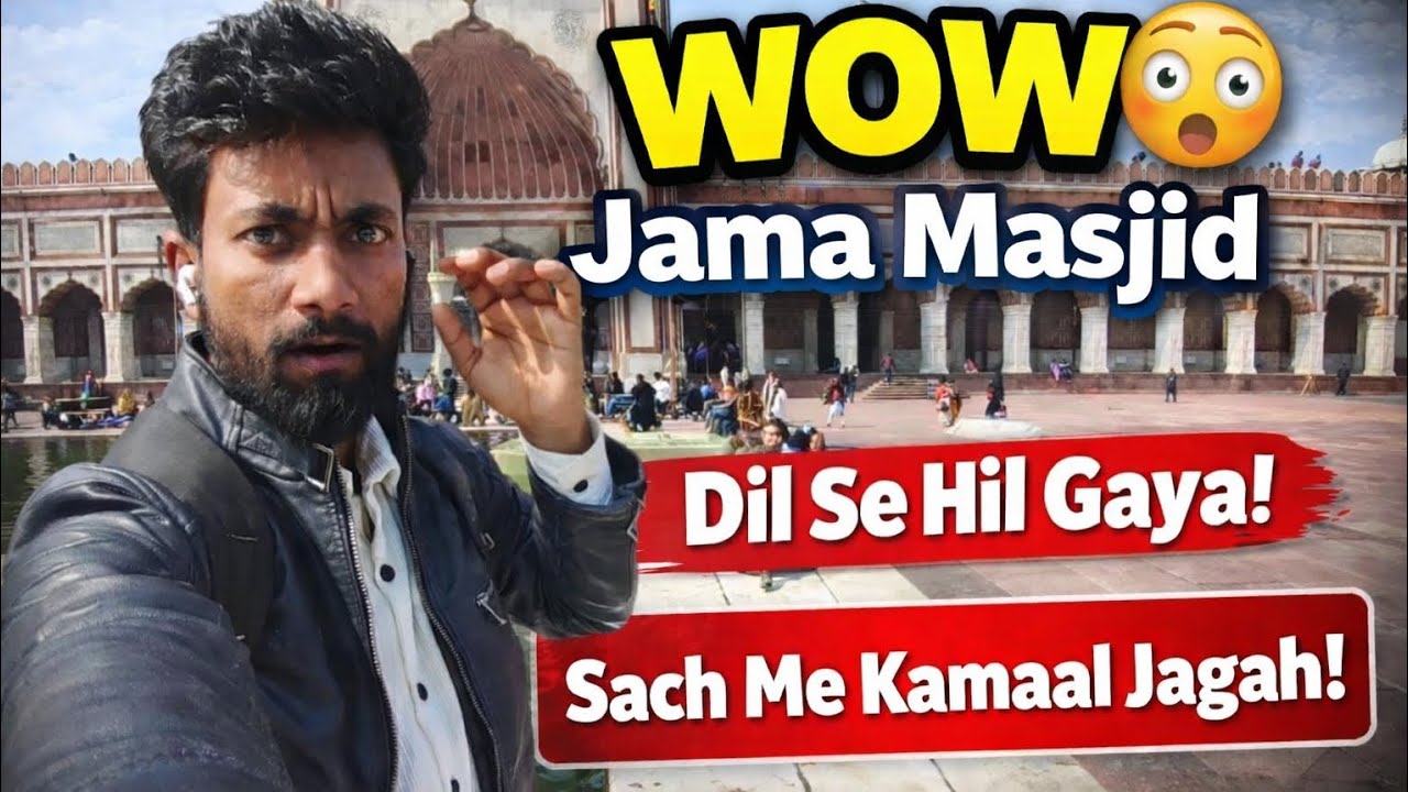 Jama masjid Delhi Full Details vlog @RNTRAVELEXPLORE 
