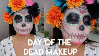 DAY OF THE DEAD MAKEUP LOOK | leecestylz screenshot 3
