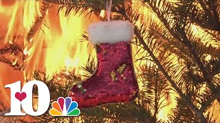 Dry Christmas trees may become fire hazards