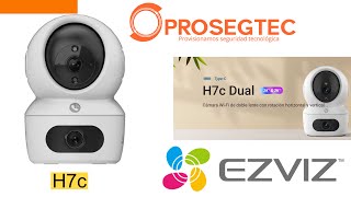 Cámara De Seguridad Interior Ezviz H7c 2k Visión Dia|Noche W