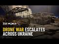 Drone war escalates across Ukraine