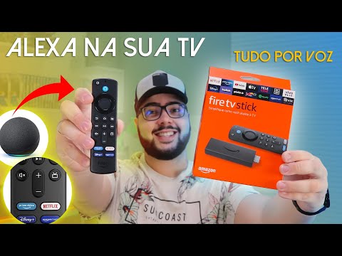 Novo Fire TV Stick - Agora sim  Controle totalmente sua TV com a Alexa   Tv Box da Amazon  Unboxing
