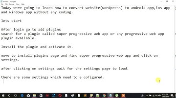 HOW TO CONVERT YOUR WEBSITE TO ANDROID APP, IOS APP AND WINDOWS APP WITHOUT CODING (PWA)