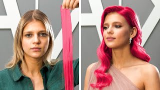 IMPRESIONANTE COMPILACIÓN PROFESIONAL DE TRANSFORMACIÓN DE CABELLO Y MAQUILLAJE