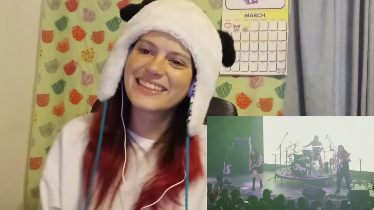 Reaction! The Warning - "Narcisista" LIVE at Foro Didi Monterrey