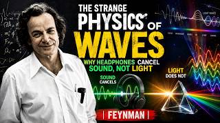 Information The Strange Physics of Waves: Why Headphones Cancel Sound, Not Light | Feynman Guide