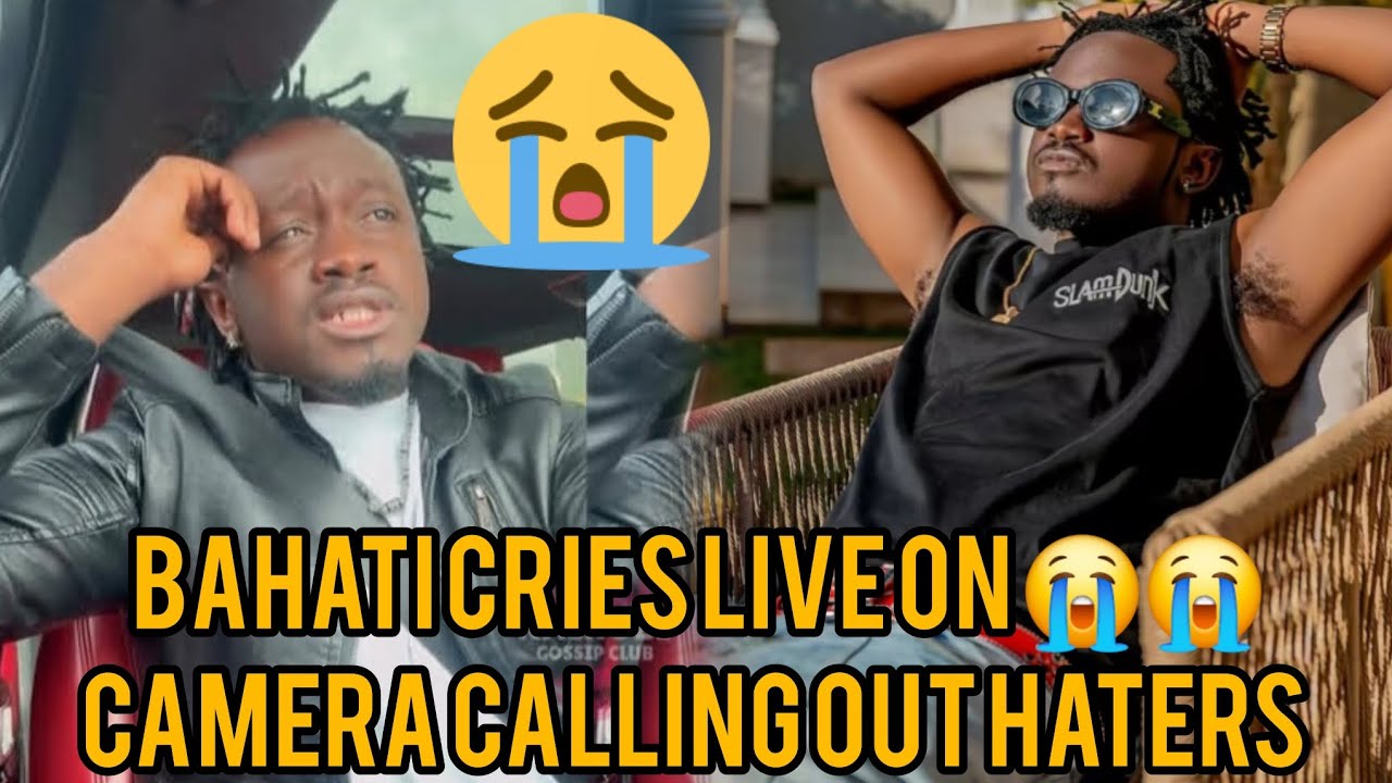 Bahati cries 😢 😭!!!live on camera calling out haters - YouTube