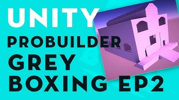 Unity 2020 ProBuilder: Greyboxing creating doors and windows #6