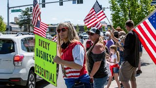 Tri-Citians protest stay-at-home order through rally in Richland