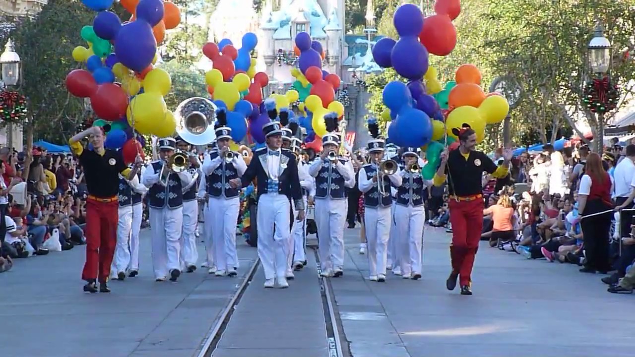11/18/16 - Disneyland Band - Mickey's Birthday Cavalcade
