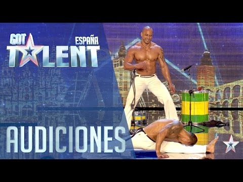 Músculo, capoeira y ritmos brasileños | Audiciones 3 | Got Talent España 2016