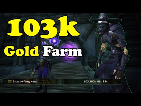 103K Gold Farm In WoW - Gold Making, Gold Farming