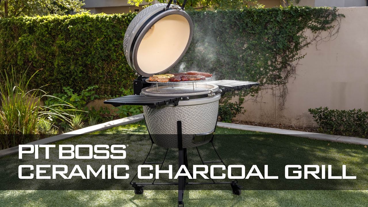 Pit Boss Ceramic Charcoal Grill   Pit Boss Grills