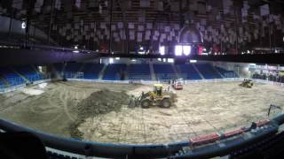 From Rodeo to Rink. A Time Lapse of the Takedown of the CCA Rodeo Finals in Swift Current