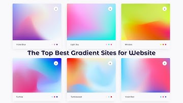 The Top Best Gradient Sites for Website