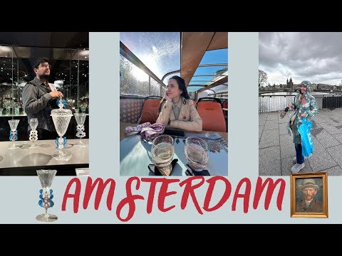 Rijksmuseum'u Gezdik ve Kanal Turu Yaptık | Amsterdam Vlog #3