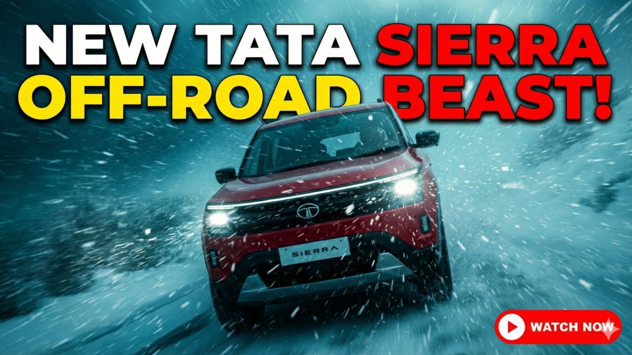 “Tata Sierra – The Most Powerful Cinematic Car Ad Ever Created | AI Action Film Commercial 🚗🔥”
