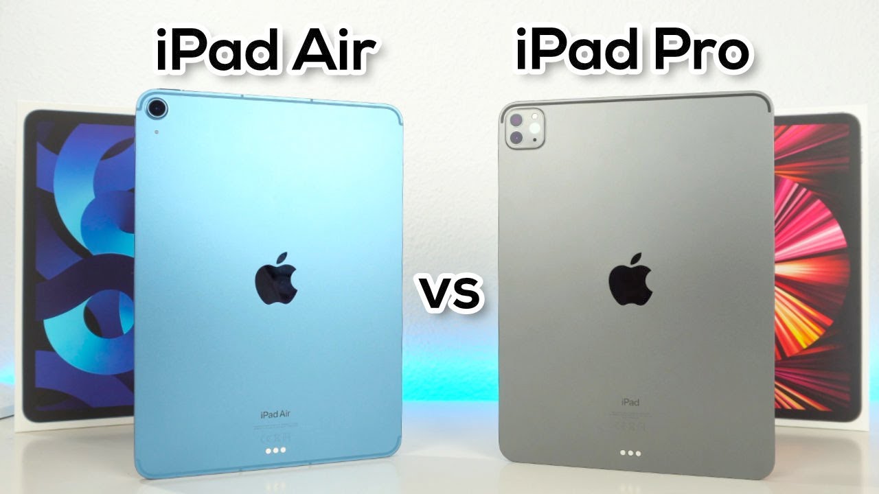 iPad Air 5 2022 vs iPad Pro 2021 M1 ¿Cuál elegir? 🔥 - YouTube