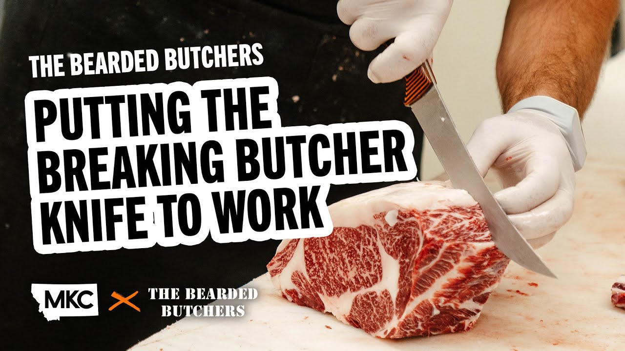 PUTTING THE BREAKING BUTCHER KNIFE TO WORK!