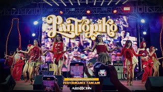 #BINI : #BINI_Pantropiko at #CokeStudioBangusFestival Performance Fancam