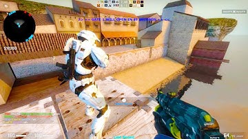 Counter Strike Global Offensive - Zombie Escape mod online gameplay on Sorrento Escape map