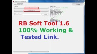 RBSoft Mobile Tool V1.6 How To Work And Installation Process,Full Video Guide. screenshot 5