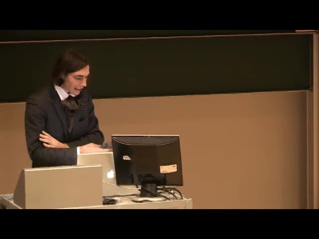 Prof. Cedric Villani | Entropy and H theorem: The mathematical legacy of Ludwig Boltzmann