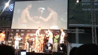 Luke Barnatt V Mats Nilsson - Ufc London Weigh-Ins