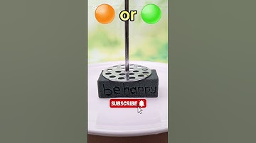 Will you guess the color ASMR satisfying flower foam cutting sound #guess #challenge #colorgame