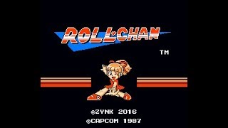 Mega Man but with Roll Chan - Iceman