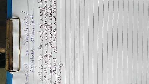 Turn buckle numerical