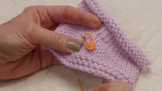 Weaving in a Dropped Stitch