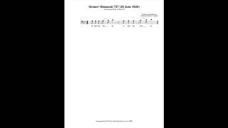 Steiner! Musical Joke, Biamonti 727 by Ludwig van Beethoven (28 June 1820)