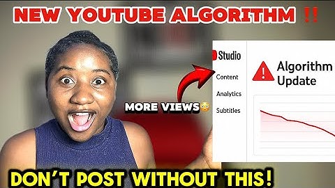How To Win The New YouTube Algorithm in just 9 Minutes (2025/2026)
