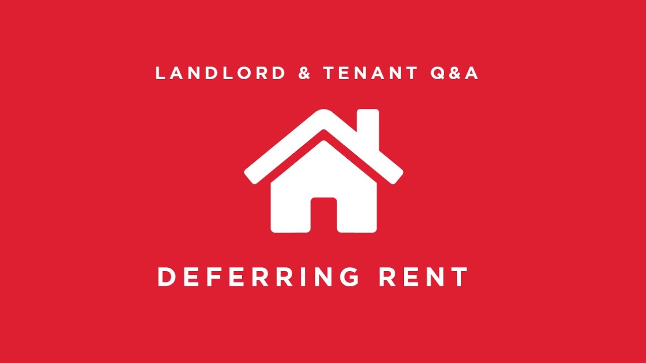 If Landlord Defers Rent Can They Say Deferral is from 'Last Months Rent' Deposit to Save Interest?