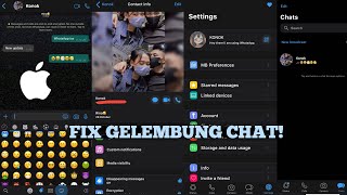 update WhatsApp iPhone untuk android fix gelembung chat screenshot 4