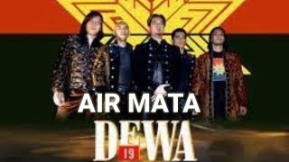 Dewa19 Air Mata  Karaoke 