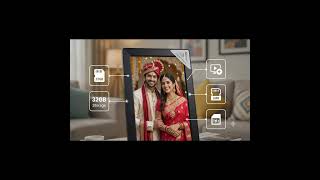 Share Photos Instantly! AKImart 10.1" WiFi Photo Frame Review #tech #shorts #amazonfinds #photo