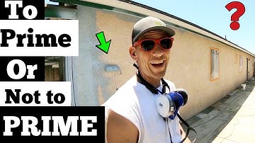 SHOULD I PRIME BEFORE PAINTING